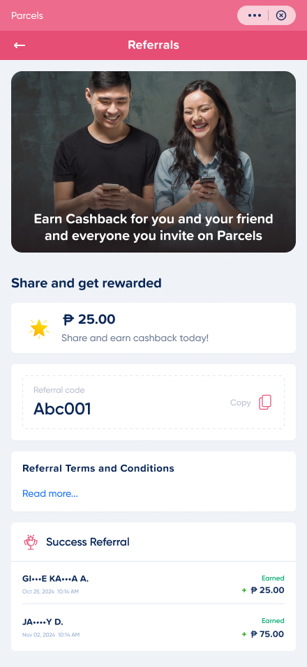 Referrals